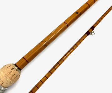 B James & Sons London England Richard Walker MK 4 S/U Split Cane 10′ 2″ Two Piece Rod MINT