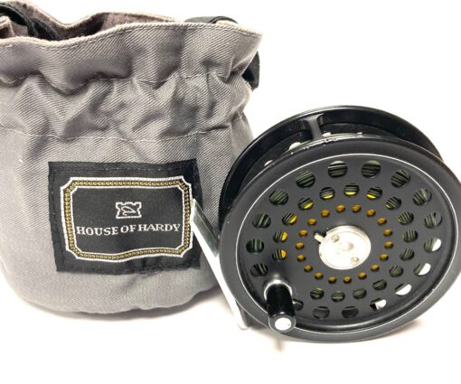 Hardy Ultralite Disc #7 Trout Fly Reel With Hardy Poke Pouch