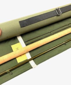 Hardy Marksman Ultralite Bomb Rod 10′ Two Piece With 2 Carbon Tips With Bag & Tube Superb