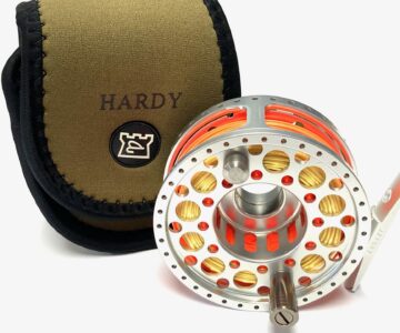 Hardy Marksman Trout Reel Size 5/6 With Pouch & Line