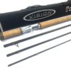 Vision Tool 11' 6' Switch 4 Piece Carbon Rod Line #7 With Bag & Case