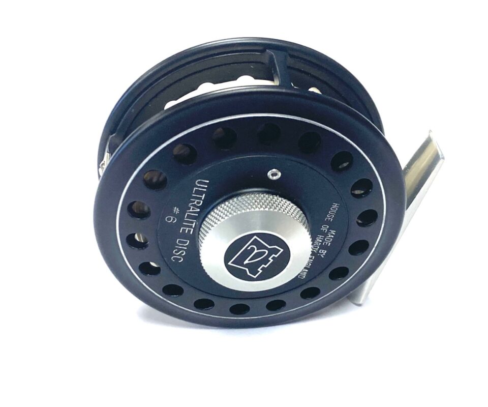 Hardy Ultralite Disc #6 Trout Fly Reel & Hardy Pouch