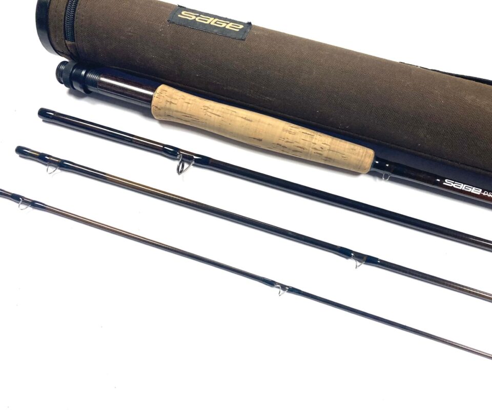 Sage DS2 690-4 Graphite Fly Rod 9′ 4 Piece #6 Rare Rod With Sage Case