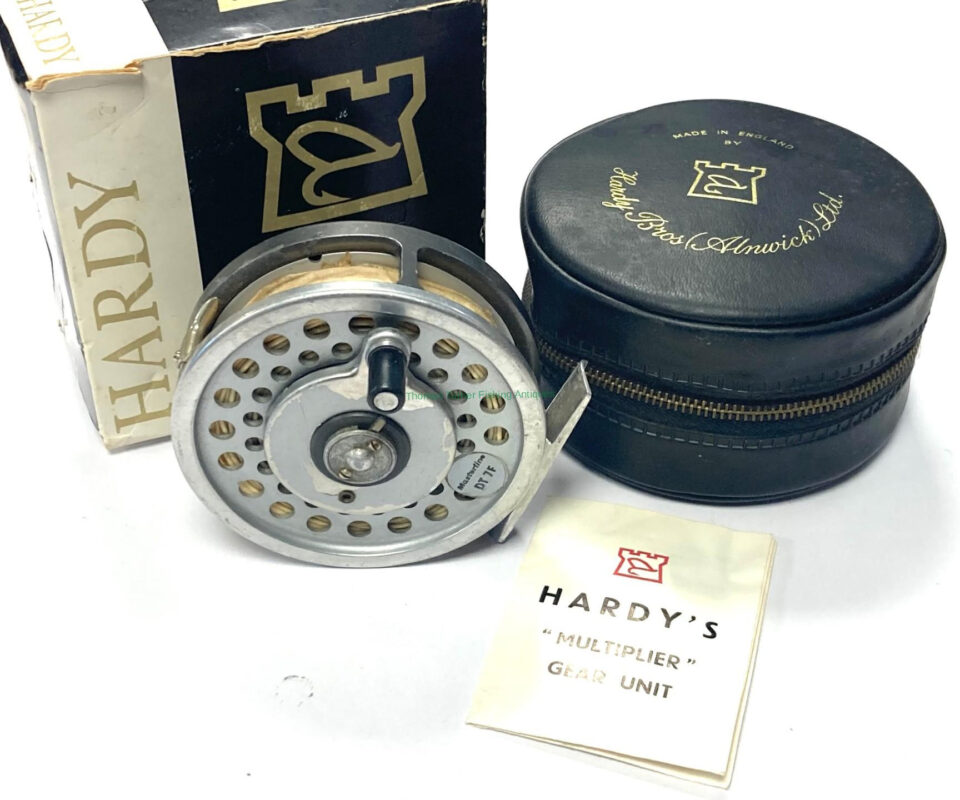 Hardy Marquis #6 Multiplier Reel With Pouch and Box
