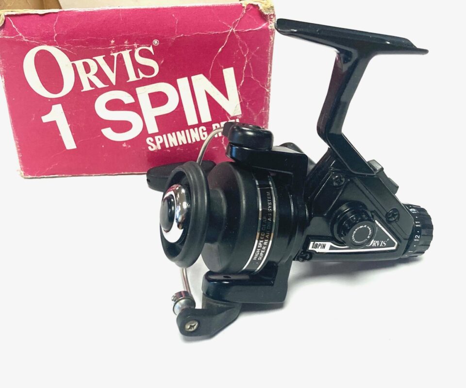 Orvis 1 Spin Fixed Spool Fishing Reel And Box