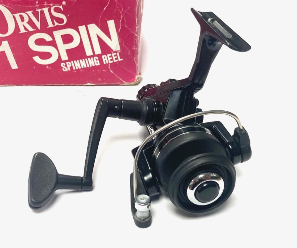 Alternative view of Orvis 1 Spin Fixed Spool Fishing Reel And Box EX RARE