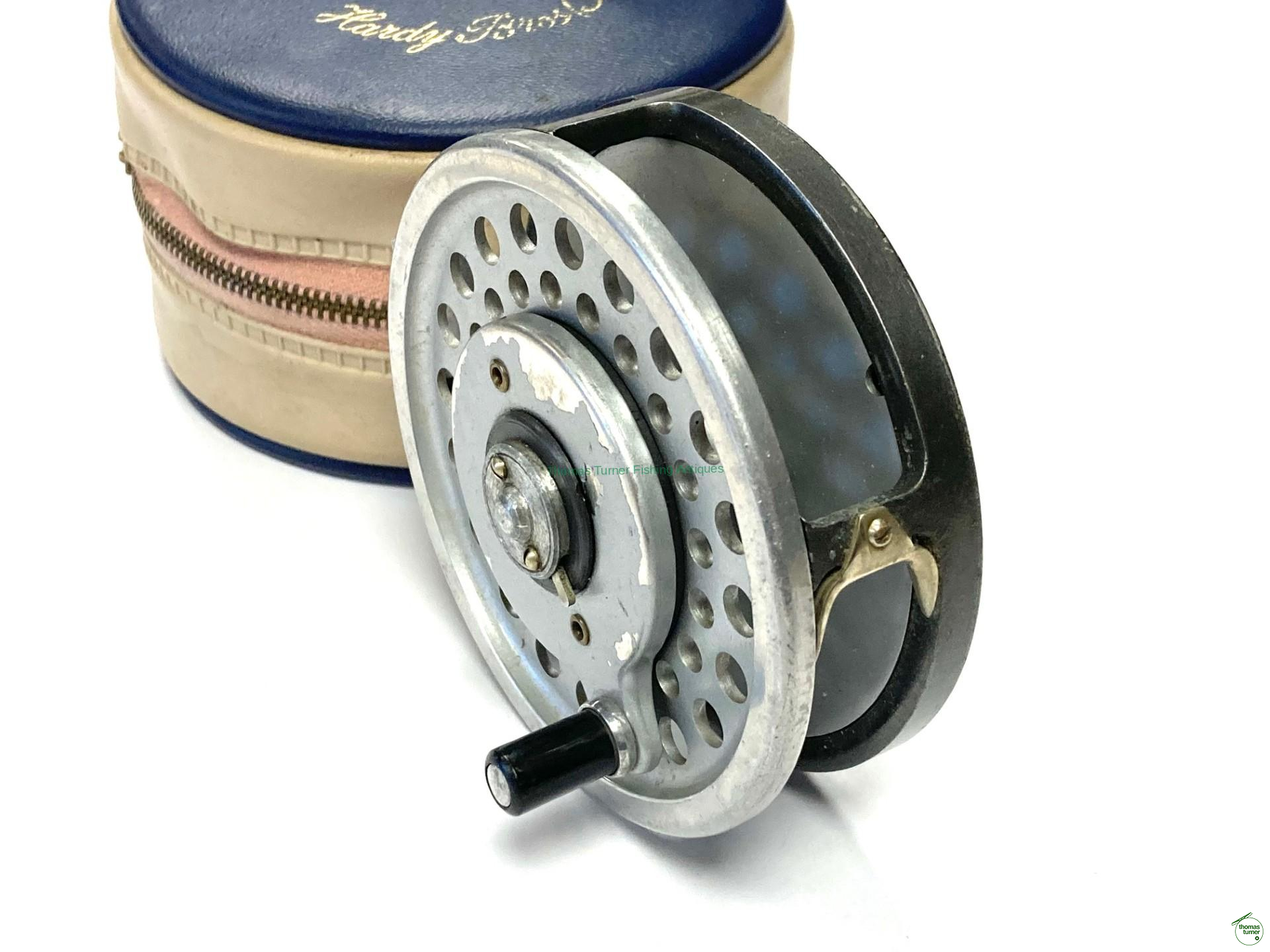 Hardy Marquis 8/9 Multiplier Trout Fly Reel With Case & Spares