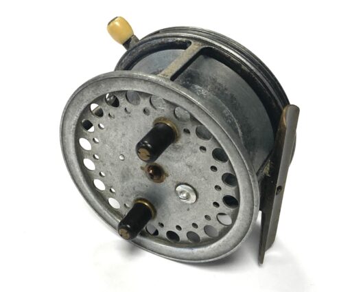 Hardy Super Silex 3 3/4″ EXTRA WIDE Casting Reel Rare