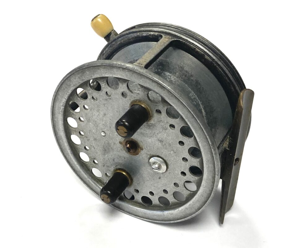 Hardy Super Silex 3 3/4″ EXTRA WIDE Casting Reel Rare