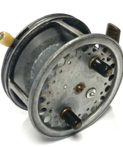 Alternative view of Hardy Super Silex 3 3/4″ EXTRA WIDE Casting Reel Rare