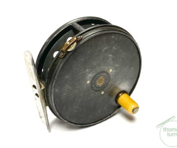 Alternative view of Hardy Perfect 3 1/8″ Vintage Trout Fly Reel With Perforated Spool Rare