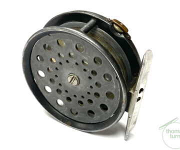 Hardy Perfect 3 1/8″ Vintage Trout Fly Reel With Perforated Spool Rare