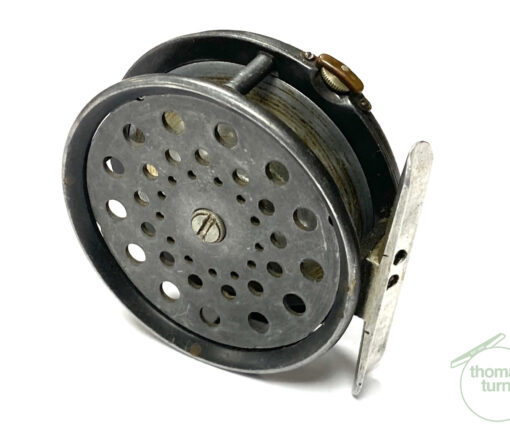 Hardy Perfect 3 1/8″ Vintage Trout Fly Reel With Perforated Spool Rare