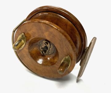 Hardy Nottingham 4″ Wooden Vintage Fishing Reel