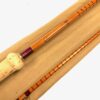 B James & Sons London The Grebe Split Cane Stalking Rod With Original Bag