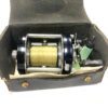Abu Sweden Ambassadeur 6000 C black vintage reel with handbook and leather case