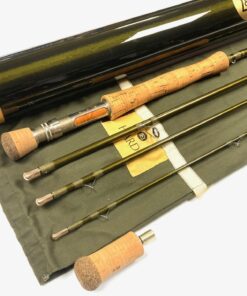 Hardy Marksman Drifter Trout Fly Rod 10′ Line #6 With Bag Sock & Tube