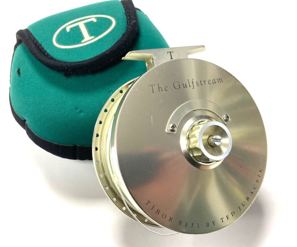 Tibor Gulfstream 4.5″ Fly Reel In Silver By Ted Juracsik With