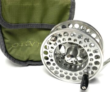 Orvis Battenkill VI 4.5″ Large Arbor Salmon Fly Fishing Reel With Case