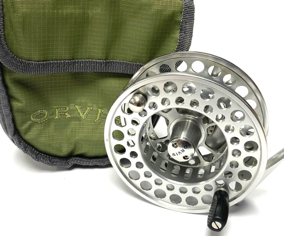 Orvis Battenkill VI 4.5″ Large Arbor Salmon Fly Fishing Reel With Case