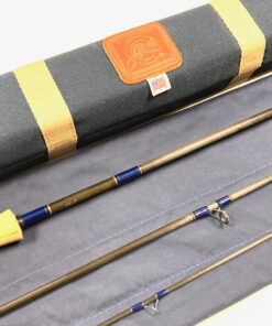 Abel Saltwater / Trout 9' Fly Fishing 4 Piece Rod Line #9 With Bag & Rectangular Abel Case