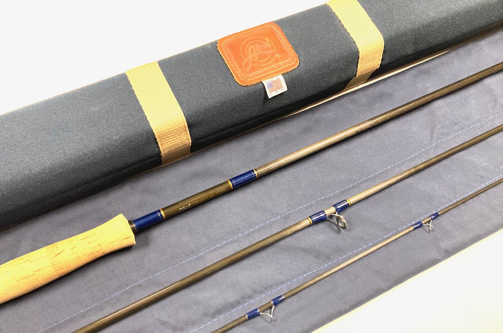 Abel Saltwater / Trout 9' Fly Fishing 4 Piece Rod Line #9 With Bag