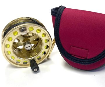 Orvis Vortex 11/12 Large Arbor Salmon Fly Reel 4.5″ With Orvis Reel Case