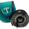 Tibor The Everglades by Ted Juracsik E169 Black Fly Reel With Green Tibor Pouch