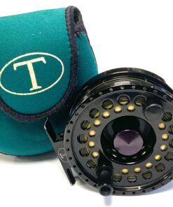 Tibor The Everglades by Ted Juracsik E169 Black Fly Reel With Green Tibor Pouch