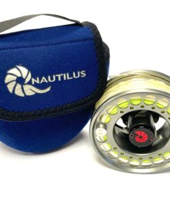 Nautilus USA No 5 3.5"2 Fly Fishing Reel With Line & Pouch