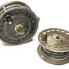 Hardy Uniqua Salmon Fly Reel 4″ Perforated With Spare Spool Retaining Good Lead Finish