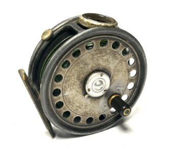 Hardy St George 3 3/8″ Three Screw Trout Fly Reel RHW With Agate Line Guide