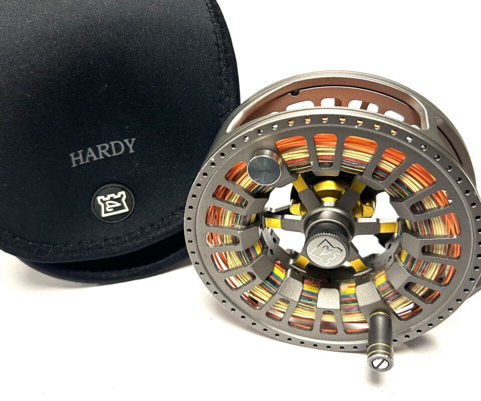 Hardy Ultralite CA 10000 DD Large Arbor Salmon Fly Reel With Pouch