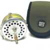 Hardy 3 3/4″ Lightweight Bougle MK VI salmon fly reel with pouch