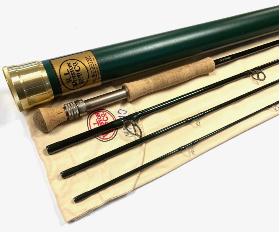 Alternative view of R L Winston Rod Co Boron II-MX 9′ Line #10 Fly Rod With Bag & Case