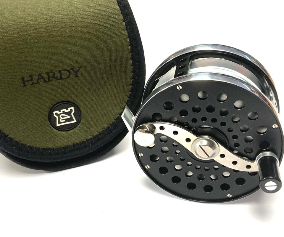Hardy Cascapedia MK II #8/9 Salmon Fly Reel With Line & Pouch