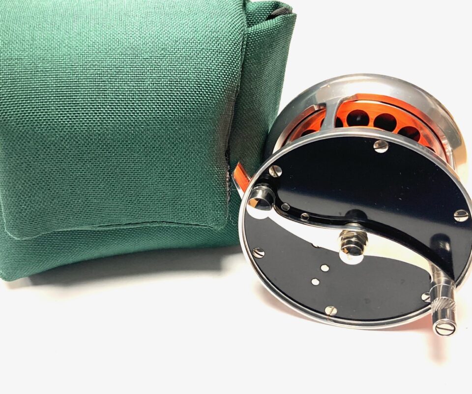 Loop Sweden #79 Classic Salmon Trout Fly Reel S No 508 RHW 3.75″ With Pouch