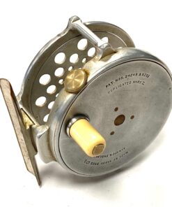 Alternative view of Hardy Bougle 3″ Dry Fly Fishing Reel 1925 Fine Condition