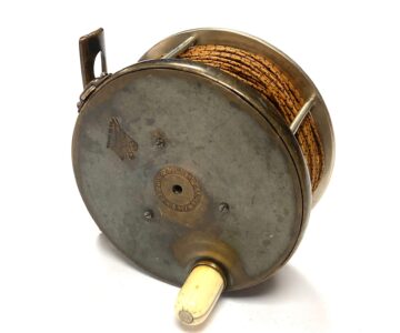 Alternative view of Hardy Perfect 4" Transitional Reel Solid Drum Ex Rare Variant 1892/93