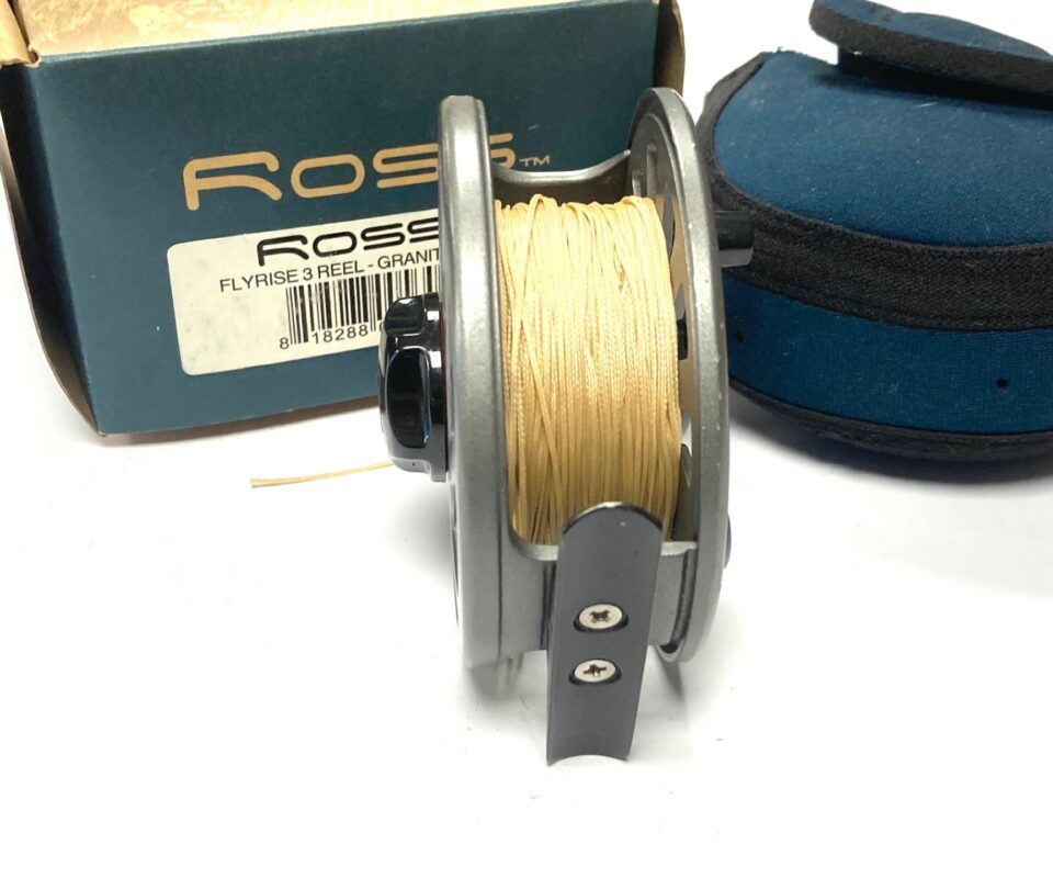 Alternative view of Ross Flyrise 3 Trout 3.5" Fishing Reel With Bag & Outer Box