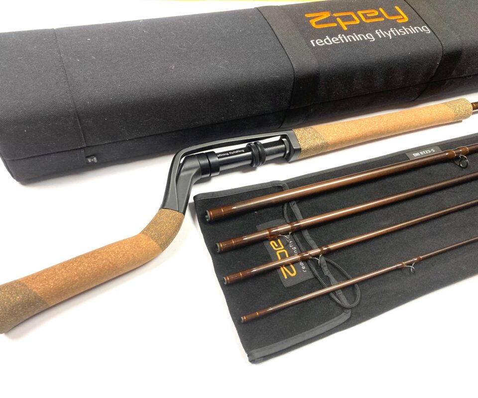 Zpey First Edition DH 12' 3" #8 Spey Fly Rod 5 Piece Superb #170/250