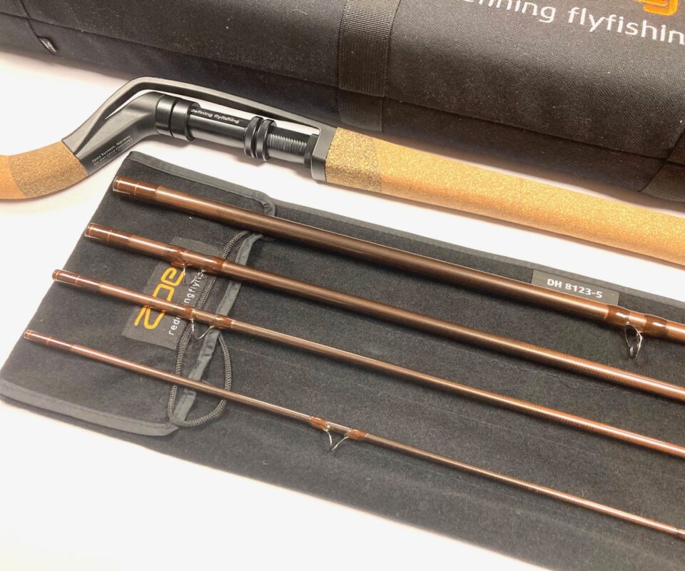 Alternative view of Zpey First Edition DH 12' 3" #8 Spey Fly Rod 5 Piece Superb #170/250