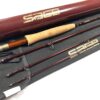 Sage ZXL 476-4 7′ 6″ Carbon 4 Piece Trout Fly Rod Line # 4 With Bag & Tube