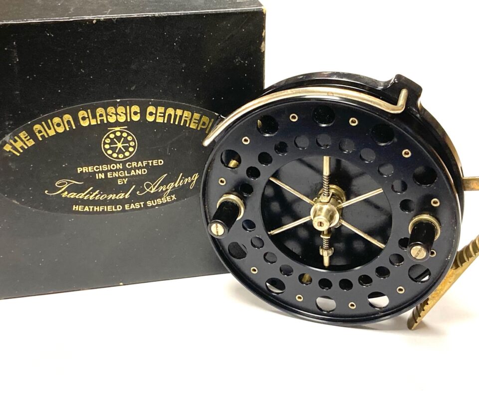 Richard Carter AVON Classic 4.5″ Centrepin Reel #93 With Box Superb