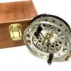 Garry Mills The Barbel Catcher 4.5" Centrepin Reel Super With Mills Tackle Reel Box