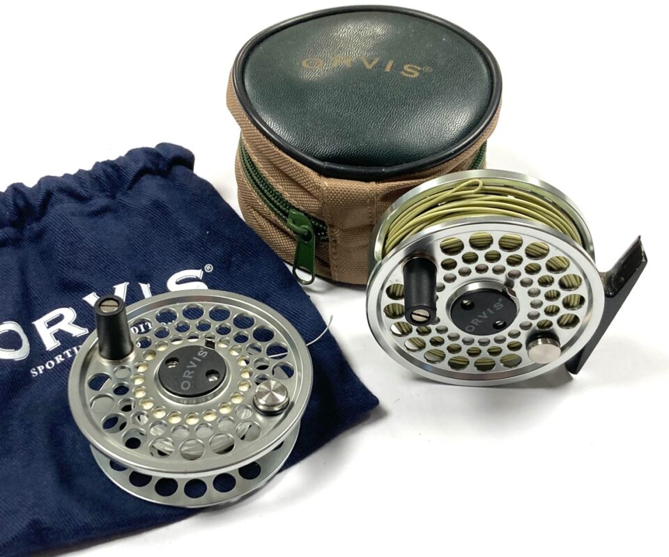 Orvis Battenkill BBS III 3″ Trout Fly Fishing Reel With Spare Spool With Case