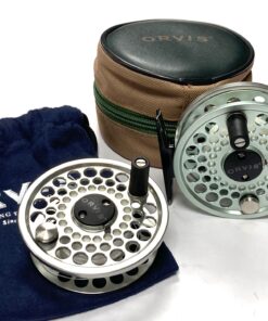 Orvis Battenkill BBS III 3″ Trout Fly Fishing Reel With Spare Spool With Case