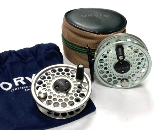 Orvis Battenkill BBS III 3″ Trout Fly Fishing Reel With Spare Spool With Case