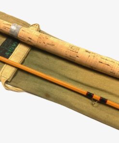 Hardy The Phantom Hollokona 9′ 2 Piece Split Cane Fly Rod #6 With Bag Super Condition RARE