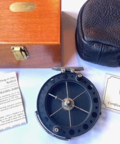 JW Youngs Purist 2042 Special Edition Centrepin Reel 4″ With Box & Papers